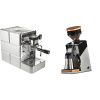 Stone Espresso Mine Premium + Eureka Mignon Single Dose PRO, Chrome & Oak Stone Espresso Mine Premium + Eureka Mignon Single Dose PRO, Chrome & Oak