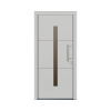 Vchodové dvere Tavira drevené 100x200 cm P biele Vchodové dvere Tavira drevené 100x200 cm P biele