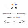 LED svetelná rampa Montana 160cm, Modro-oranžová, EHK R65 14ml/V1 Číry LED svetelná rampa Montana 160cm, Modro-oranžová, EHK R65 14ml/V1 Číry