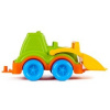 Plastový traktor s rukoväťou - zelený, 13 cm Plastový traktor s rukoväťou - zelený, 13 cm