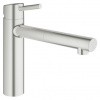 Grohe Concetto Jednopáková umývadlová batéria, Supersteel 31129DC1 Grohe Concetto Jednopáková umývadlová batéria, Supersteel 31129DC1