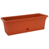 Kvetináč ICS MELISSA 50x20x16 cm, 8.5 lit, truhlík, s podložkou Kvetináč ICS MELISSA 50x20x16 cm, 8.5 lit, truhlík, s podložkou