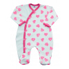 Dojčensky overal - PAJACYK AGA 68 biela, ružová (Aga PAJAC PAJACYK PAJAMA Cotton R 68 cm) Dojčensky overal - PAJACYK AGA 68 biela, ružová (Aga PAJAC PAJACYK PAJAMA Cotton R 68 cm)