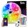 RGB LED pásik s WiFi Bluetooth diaľkovým ovládaním TUYA 5m 23W RGB LED pásik s WiFi Bluetooth diaľkovým ovládaním TUYA 5m 23W