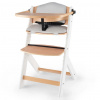 KINDERKRAFT Stolička jedálenská Enock s polstrovaním White wooden, Premium KINDERKRAFT Stolička jedálenská Enock s polstrovaním White wooden, Premium