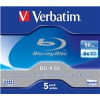 VERBATIM BD-R DL 50GB, 6x, jewel case 5 ks VERBATIM BD-R DL 50GB, 6x, jewel case 5 ks