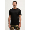 Tommy Hilfiger basic tričko pánske bavlnené MW0MW42393 čierna M Tommy Hilfiger basic tričko pánske bavlnené MW0MW42393 čierna M