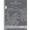 Špirálový zošit, A4, štvorčekový, 80 listov, perforovaný, dierovaný, FABER-CASTELL Špirálový zošit, A4, štvorčekový, 80 listov, perforovaný, dierovaný, FABER-CASTELL