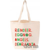 Gibbs M. Smith Inc Christmas List taška Tote Bag Gibbs M. Smith Inc Christmas List taška Tote Bag