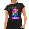 Rumi, Mira i Zoey - Huntrix - vložte meno - dámske tričko s potlačou pre fanúšikov kpop demon hunters - personalizovaný produkt - Tričkový | M | Čierna | Dámske - super slim Rumi, Mira i Zoey - Huntrix - vložte meno - dámske tričko s potlačou pre fanúšikov kpop demon hunters - personalizovaný produkt - Tričkový | M | Čierna | Dámske - super slim