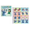 Teddies Lilo & Stitch - Pexeso v sešitu s omalovánkami Teddies Lilo & Stitch - Pexeso v sešitu s omalovánkami