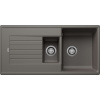 Blanco Zia 6 Silgranitový drez, 100x50 cm, s ovládaním odtoku, sivá vulkán 527389 Blanco Zia 6 Silgranitový drez, 100x50 cm, s ovládaním odtoku, sivá vulkán 527389