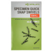 KORUM Obratlík Specimen Quick Snap Swivels Large 10ks KORUM Obratlík Specimen Quick Snap Swivels Large 10ks