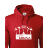 Pánska mikina s vtipnou potlačou Značková mikina, Barva Červená, Velikost 2XL Bezvatriko.cz 0456 Pánska mikina s vtipnou potlačou Značková mikina, Barva Červená, Velikost 2XL Bezvatriko.cz 0456