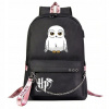 Školská taška, batoh - HARRY POTTER SOVA VEĽKÁ A4 USB Školská taška, batoh - HARRY POTTER SOVA VEĽKÁ A4 USB