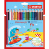 STABILO Sada pastelek Aquacolor 24ks STABILO Sada pastelek Aquacolor 24ks