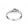 iZlato Forever Nezameniteľný diamantový prsteň v bielom zlate, 14K BSBR002A iZlato Forever Nezameniteľný diamantový prsteň v bielom zlate, 14K BSBR002A