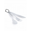 Turistický príbor GSI Outdoors Tekk Cutlery Set - gray Turistický príbor GSI Outdoors Tekk Cutlery Set - gray