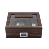 Humidor set Ebony glass na 50 cigár Humidor set Ebony glass na 50 cigár