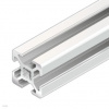 Bosch Rexroth Vzpěra, řada: R9 Stříbrná Profil podpěry, délka: 2000 mm, Hliník 6 mm 20 x 20 mm 20 x 20 mm Bosch Rexroth Vzpěra, řada: R9 Stříbrná Profil podpěry, délka: 2000 mm, Hliník 6 mm 20 x 20 mm 20 x 20 mm