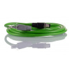Phoenix Contact Cat5 Ethernetové kabely, řada: M12MS, Zelená, Polyvinylchlorid, 600V 3 m, typ pláště: Stíněné Phoenix Contact Cat5 Ethernetové kabely, řada: M12MS, Zelená, Polyvinylchlorid, 600V 3 m, typ pláště: Stíněné