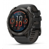Garmin fenix® 8 AMOLED Sapphire - 51 mm - Carbon Gray DLC Titanium with Black | Pebble Gray Silicone Band, EU Garmin fenix® 8 AMOLED Sapphire - 51 mm - Carbon Gray DLC Titanium with Black | Pebble Gray Silicone Band, EU