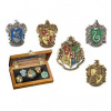 Noble Collection Sada odznak ov rokfortských koľají Noble Collection Sada odznak ov rokfortských koľají