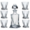 Quadro whiskey set fľaša + poháre 340ml (1+6ks) (8450) Quadro whiskey set fľaša + poháre 340ml (1+6ks) (8450)