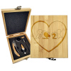 Sablio Darčeková sada na víno Puzzle love: 147×168×49 mm Sablio Darčeková sada na víno Puzzle love: 147×168×49 mm