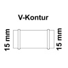 Kirchhoff CU dvojitá objímka 2 objímky prázdné 15 mm Kirchhoff CU dvojitá objímka 2 objímky prázdné 15 mm