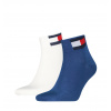 TOMMY HILFIGER - pánske ponožky 2PACK Tommy jeans flag iconic quarter modré-39-42 TOMMY HILFIGER - pánske ponožky 2PACK Tommy jeans flag iconic quarter modré-39-42