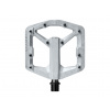 Pedále CRANKBROTHERS Stamp 2 Small - Raw Silver Pedále CRANKBROTHERS Stamp 2 Small - Raw Silver