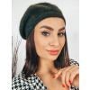 Dámska khaki elegantná baretka - UNI Dámska khaki elegantná baretka - UNI