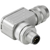 Weidmüller SAISW-M-8/9 M12 upravený zástrčkový konektor pre senzory - aktory, 1423040000, piny: 8, 1 ks; 1423040000 Weidmüller SAISW-M-8/9 M12 upravený zástrčkový konektor pre senzory - aktory, 1423040000, piny: 8, 1 ks; 1423040000