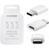 ADAPTÉR micro USB na USB-C Biely SAMSUNG ADAPTÉR micro USB na USB-C Biely SAMSUNG