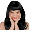 PartyDeco Paruka dlhé čierne vlasy PartyDeco Paruka dlhé čierne vlasy