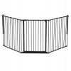 BabyDan Priestorová zábrana New Flex L 90-225 cm čierna BabyDan Priestorová zábrana New Flex L 90-225 cm čierna
