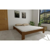 Posteľ z masívu borovice Adam 160x200 cm dub + rošt ZADARMO Posteľ z masívu borovice Adam 160x200 cm dub + rošt ZADARMO