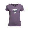 Dámske tričko Chillaz Gandia Mountain Heart dark violet Dámske tričko Chillaz Gandia Mountain Heart dark violet