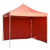 ST Leisure Equipment Stan FESTIVAL 45, 3x4.5 m, červený, profi, plachta UV odolná, bez steny