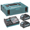 Sada Makita 2xBL4040 Li-ion XGT 40V/4,0Ah + nabíjačka DC40RA (191J97-1) Sada Makita 2xBL4040 Li-ion XGT 40V/4,0Ah + nabíjačka DC40RA (191J97-1)