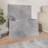 vidaXL Úložný box betónovo-sivý 70x40x38 cm spracované drevo vidaXL Úložný box betónovo-sivý 70x40x38 cm spracované drevo