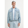 Calvin Klein Jeans prechodná bunda pánska rifľová LV04RG764G modrá S Calvin Klein Jeans prechodná bunda pánska rifľová LV04RG764G modrá S