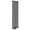 Sapho PILON vykurovacie teleso 270x1800mm, so 4 háčikmi, čierna mat, IZ132T Sapho PILON vykurovacie teleso 270x1800mm, so 4 háčikmi, čierna mat, IZ132T