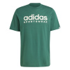 adidas Essentials Single Jersey Logo pánske tričko Coll Green M adidas Essentials Single Jersey Logo pánske tričko Coll Green M