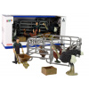 LEAN Toys Sada figúrok hospodárskych zvierat s farmárom a vtákmi LEAN Toys Sada figúrok hospodárskych zvierat s farmárom a vtákmi