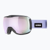 Lyžiarske okuliare UVEX Downhill 2100 CV black matt/mirror lavender green Lyžiarske okuliare UVEX Downhill 2100 CV black matt/mirror lavender green