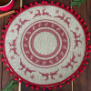 MONALAY HOME Prestieranie Round Red MONALAY HOME Prestieranie Round Red