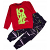Teplaková súprava - Atabay Detské šaty veľkosti 122 červené, viacnásobné (Tracksuit v Cotton Set of Red Titulles 122/128) Teplaková súprava - Atabay Detské šaty veľkosti 122 červené, viacnásobné (Tracksuit v Cotton Set of Red Titulles 122/128)