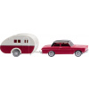 Wiking 020203 H0 model osobního automobilu Ford Taunus 12M s obytným přívěsným vozem Wiking 020203 H0 model osobního automobilu Ford Taunus 12M s obytným přívěsným vozem